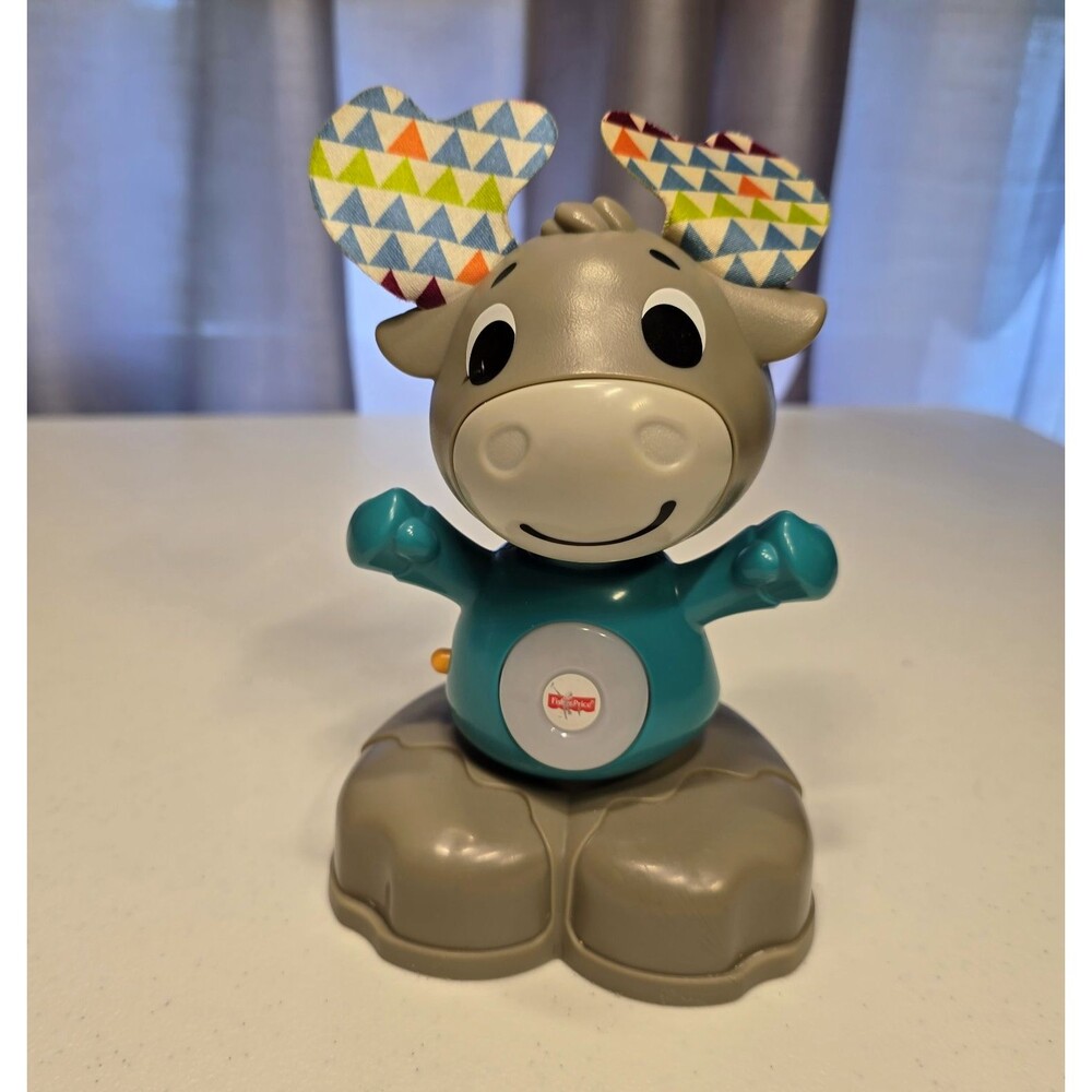 Fisher-Price Electronic Musical Moose Toy Linkamal Figure Model GFG03 (2018)